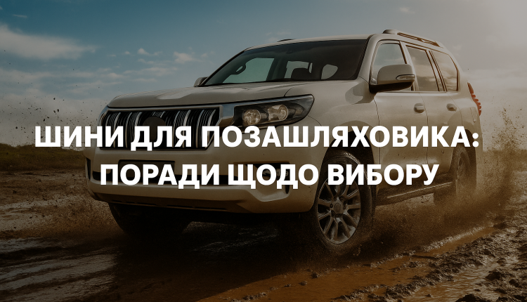 Як вибрати ідеальні шини для позашляховика: поради, які зекономлять гроші та нерви